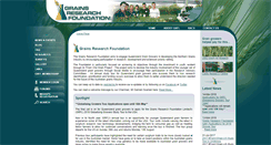 Desktop Screenshot of grf.org.au
